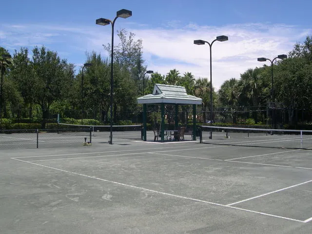 Lighted Tennis Courts