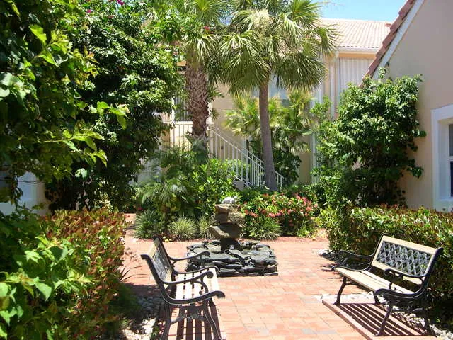 Courtyard Path to Condo