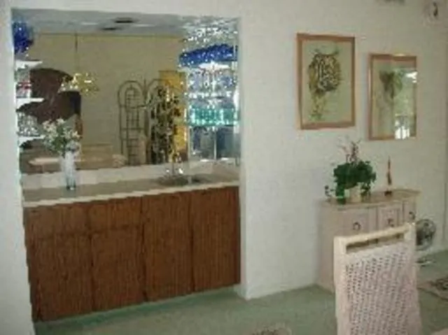 Mix your favorite beverage at the wet bar.