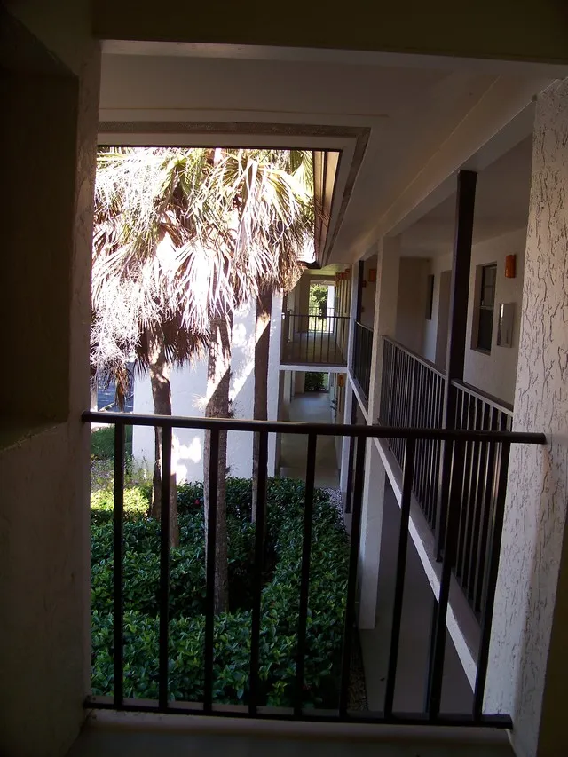 view from second floor