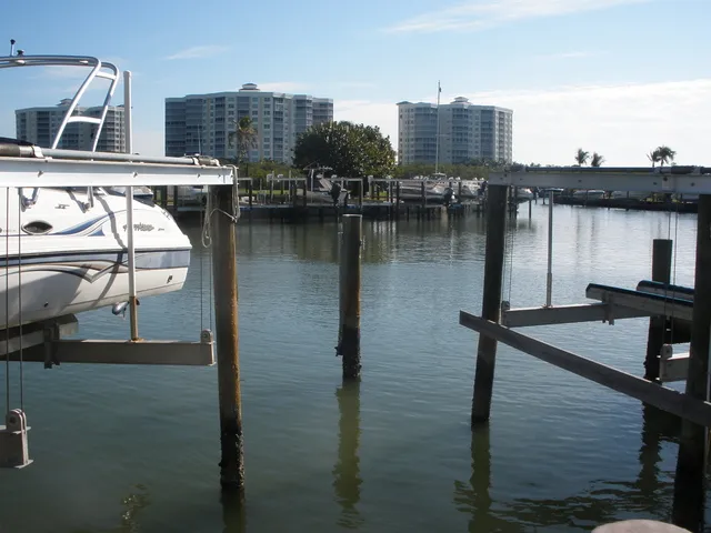 Marina in front of the condo.