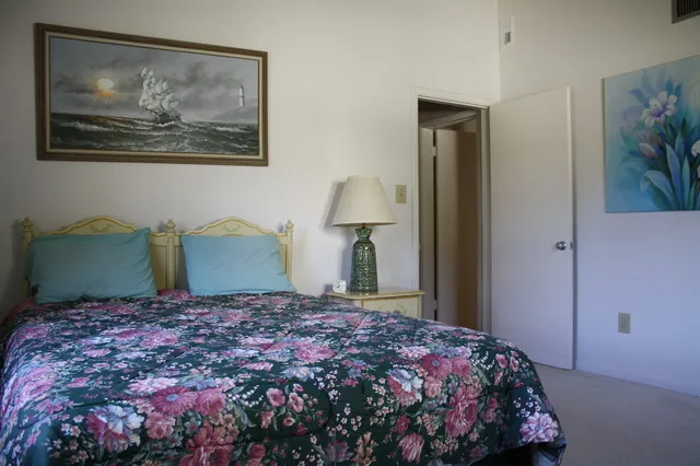 SECOND BEDROOM AT THE OPPOSITE END OF HOME.