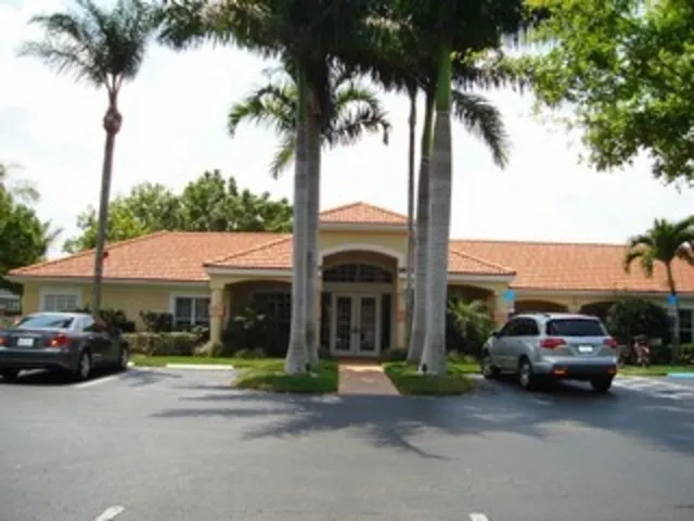 Clubhouse with library and main pool