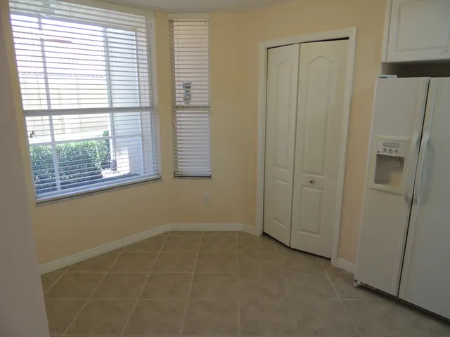 Eat in kitchen has views of the front lanai