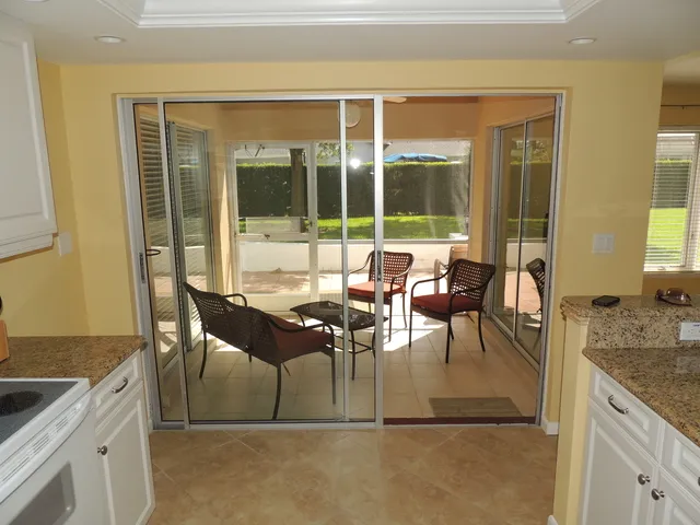 Beautiful lanai area with outdoor terrace - perfect place to relax