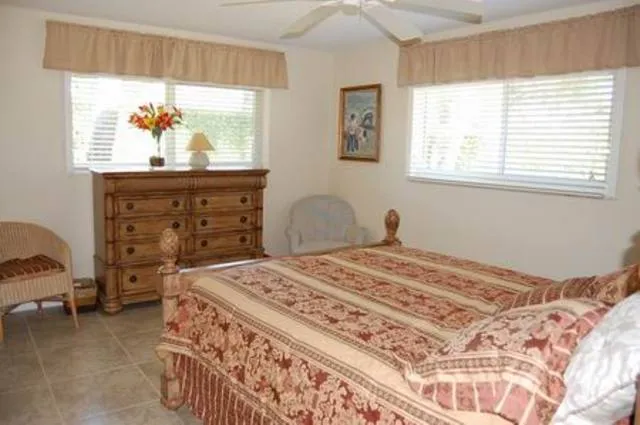 Bright and airy guest room