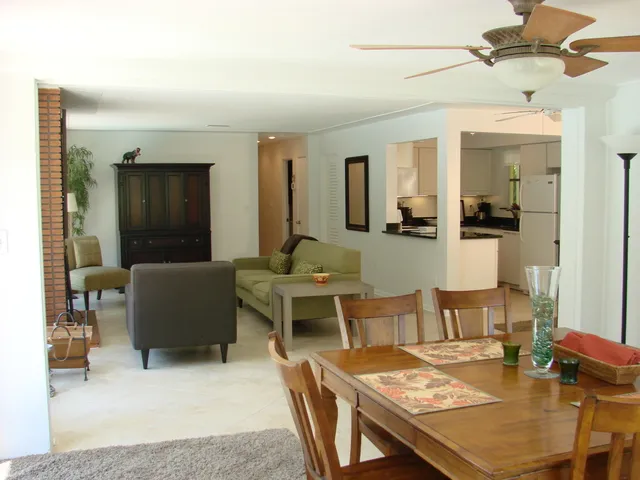 The home is light and bright and very open, perfect for entertaining