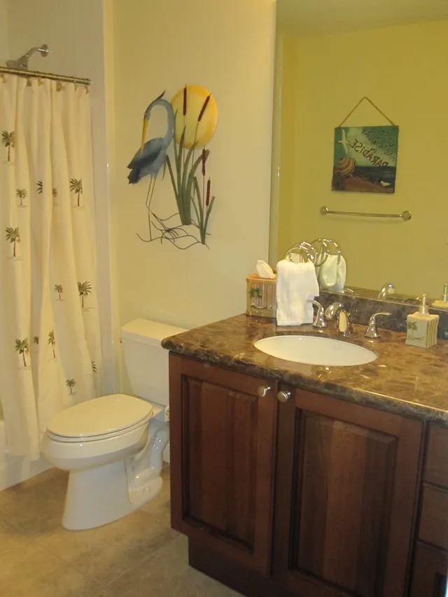 and it's own full bath of course