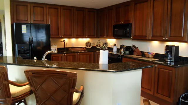 Lets Eat in tonight in our gourmet kitchen with granite counters 