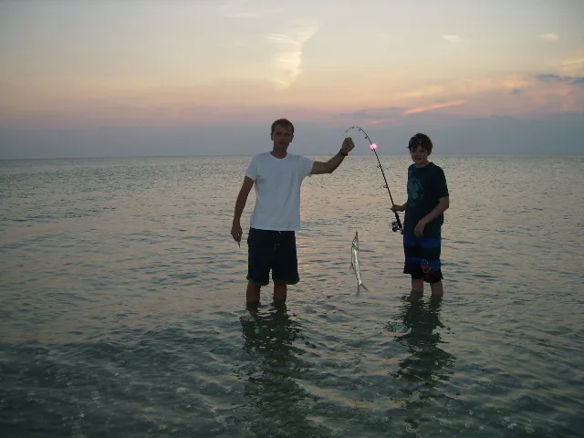 They caught one on Parkshore Beach.
