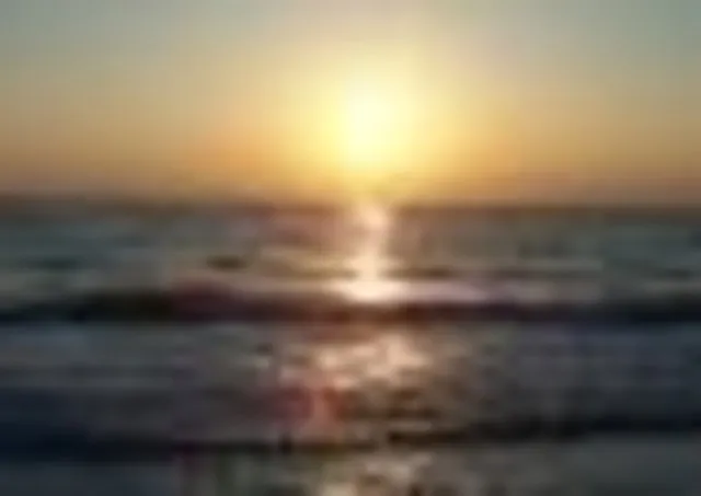 Sunset at the Parkshore Beach Private Park