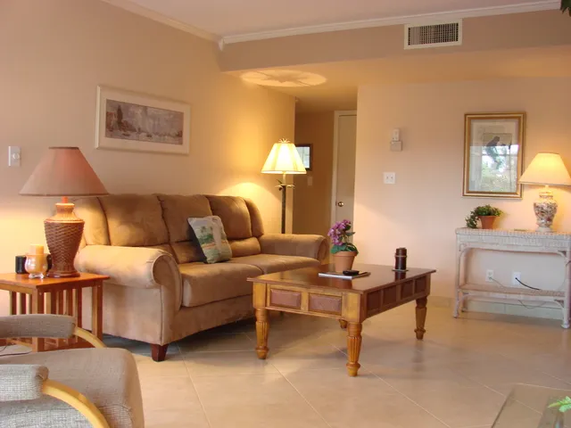 2 bedrooms, 2 baths, den, and a glass enclosed lanai