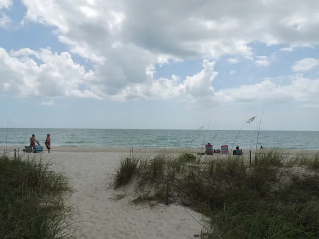Access to the Private Parkshore Beach - no crowds
