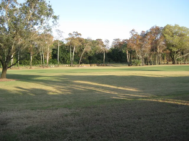 Golf course back yard