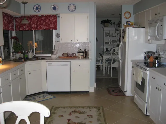 Fully stocked kitchen