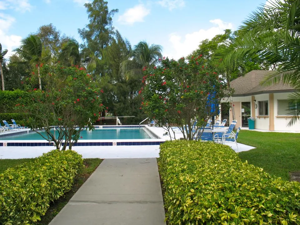 Community pool, fitness center and tennis courts