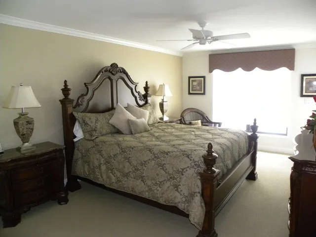 Master Bedroom with King Size Bed