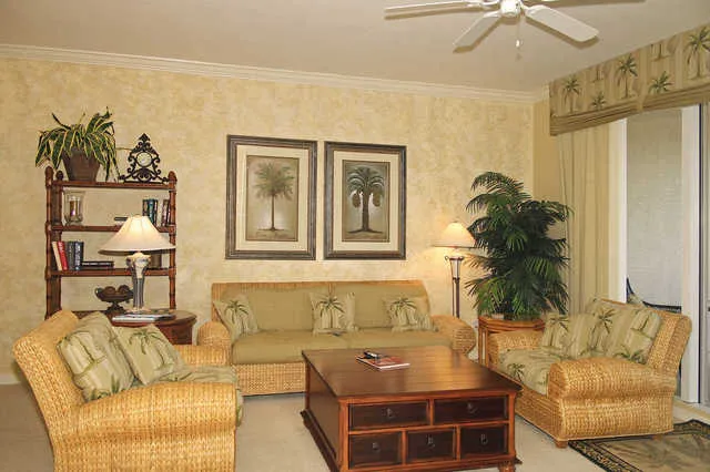 Seating Area with TV.