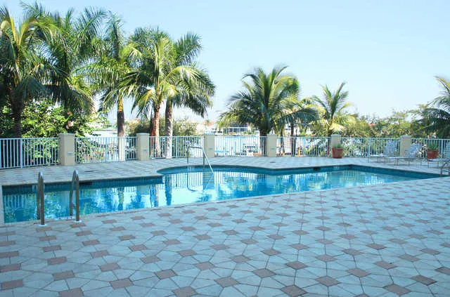 Lap Pool with Bay View