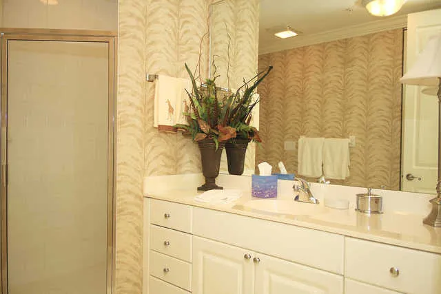 Bathroom --
Master Bath has Shower and Large Tub