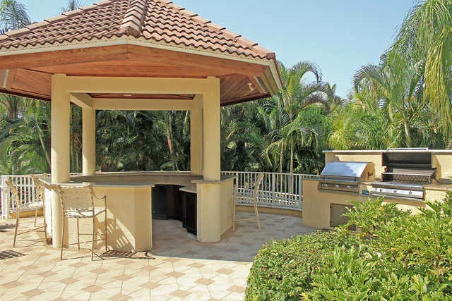 Barbecue Area down by the pool.