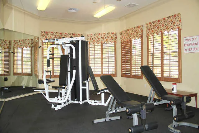 Fitness Room - Two workout facilities. Cardio Machines in other area.