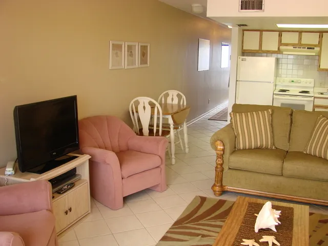 #104 has 2 flat screen tvs, wi -fi internet and local phone