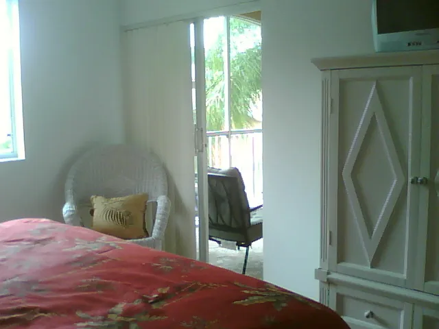 master suite opens to lanai