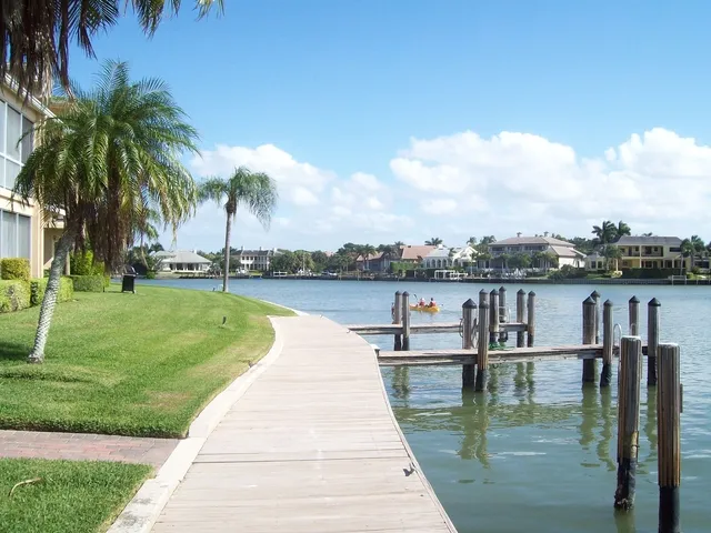 Not directly on dock, back of condo has full and unobstructed bay view!