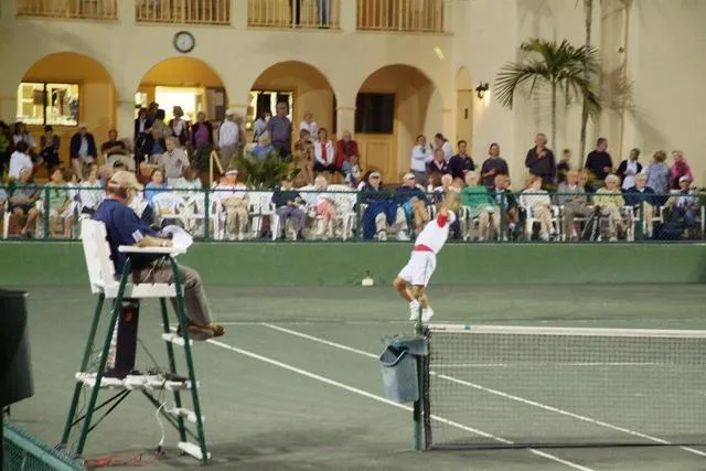 Tennis exhibitions every Thursday
