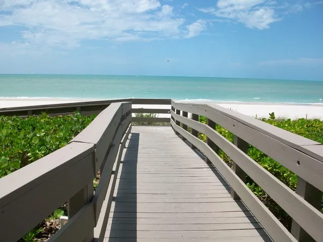 SEA CHASE's BOARDWALK TO THE BEACH 