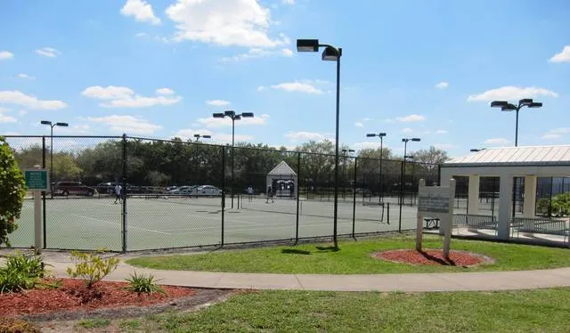Tennis, Playground at Community Park 