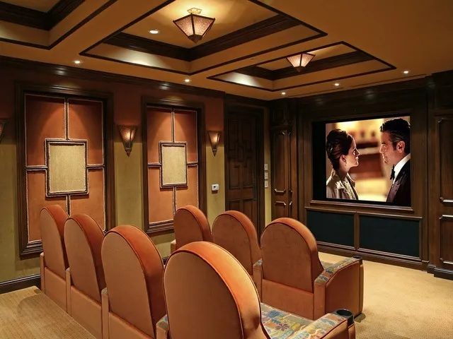 YOUR FAMILY WILL LOVE THIS THEATRE ROOM