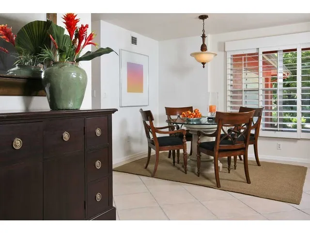 Two dining areas with indoor seating for 10