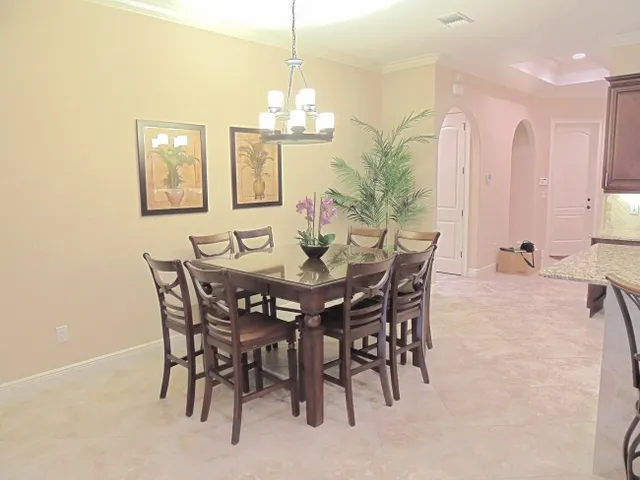 This home features tiles floors through out and custom upgrades