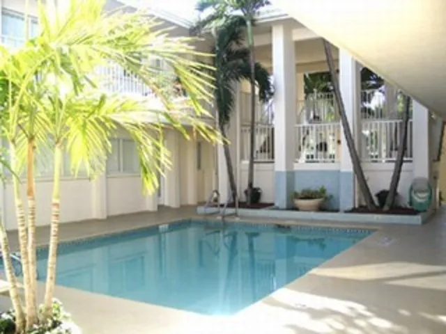Swim in our court yard heated pool!