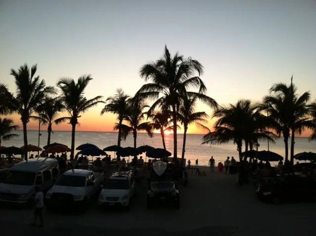 Thanksgiving sunset over the Gulf of Mexico