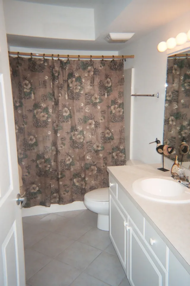 Main Bath (accessible from Guest Bedroom or Hall)