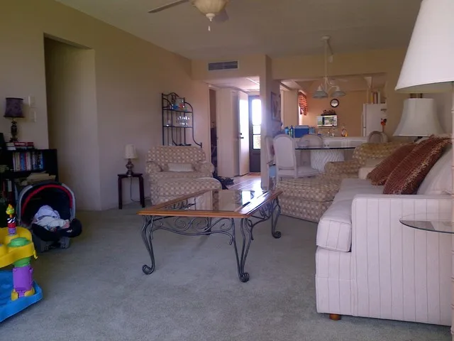 Living Room, Dining Room, Kitchen