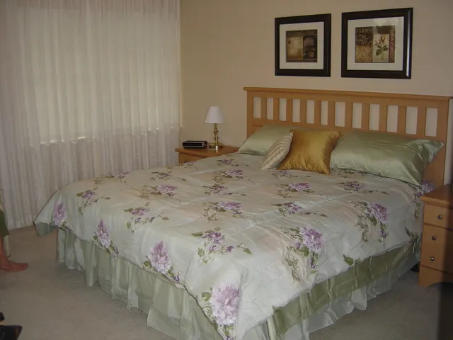 Master Bedroom with King Size Bed