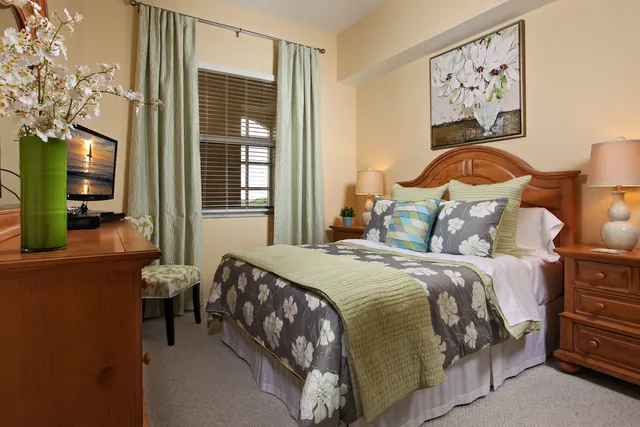 Third bedroom; beautifully decorated and spacious.