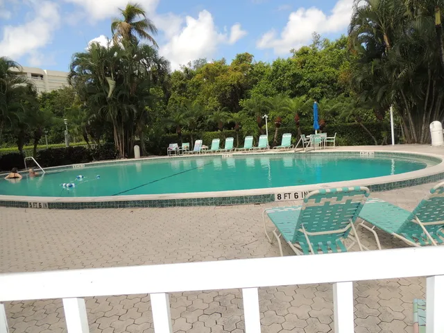 Large, heated pool area is located directly downstairs!