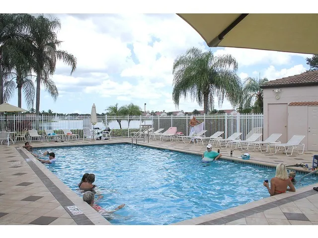 Community Pool w/View of Lake(1 of 2 pools)