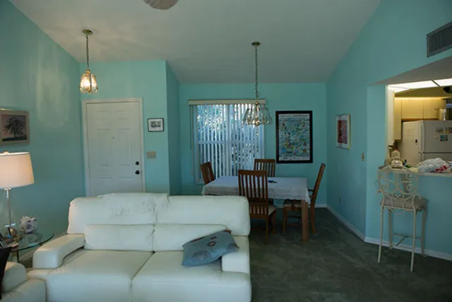 Living room into Dining Room