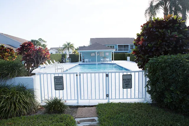 Pool Area with BBQ grill