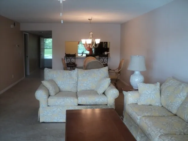 living and dining area