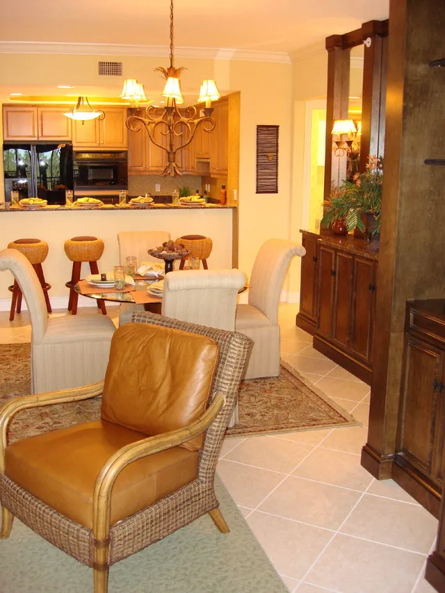 Dining with Kitchen beyond.
