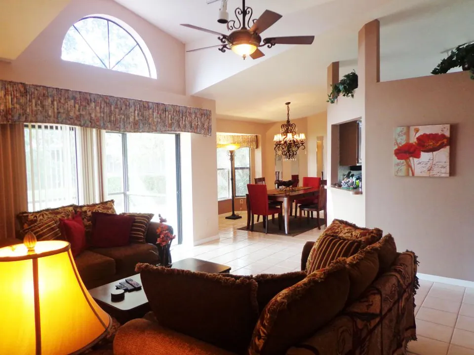 Living Room and Dining Room
