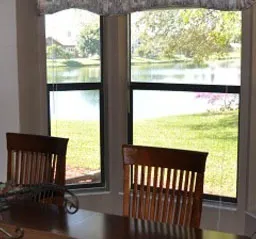 View of Lake From Dining Room