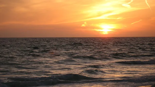Naples sunset at "Clam Pass Beach"